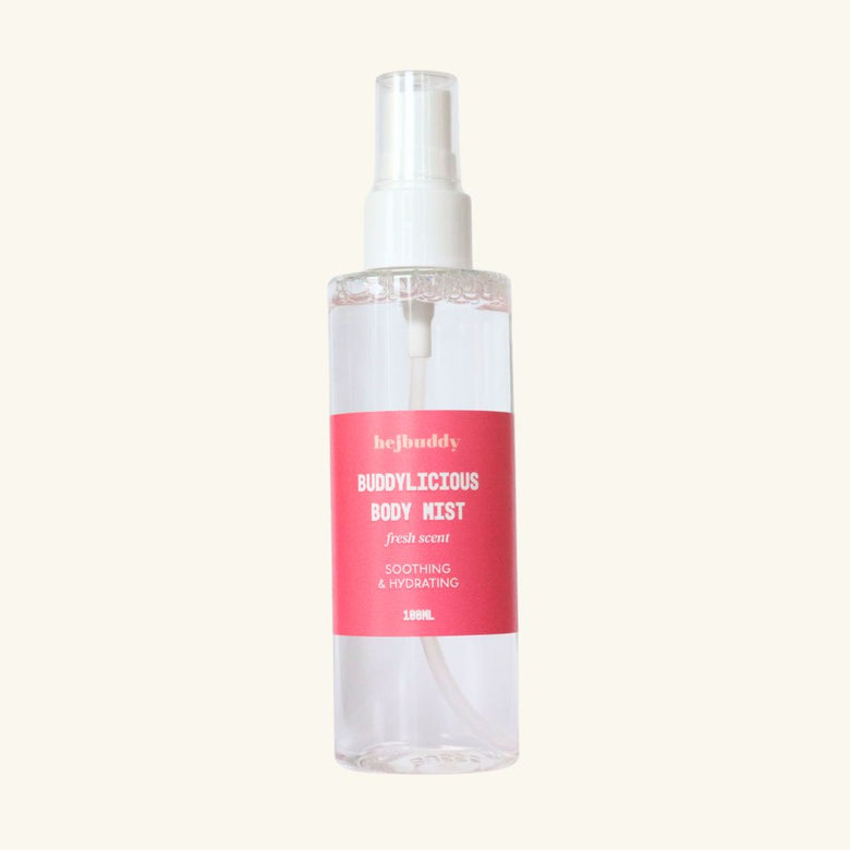 Buddylicious Body Mist – lugnande spray efter sockervaxning 100 ml